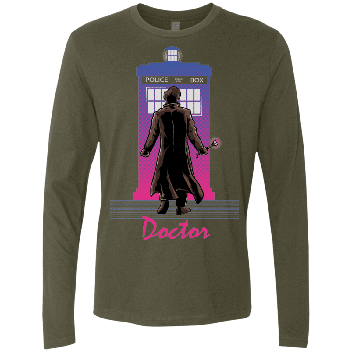 DOCTOR DRIVE Men's Premium Long Sleeve