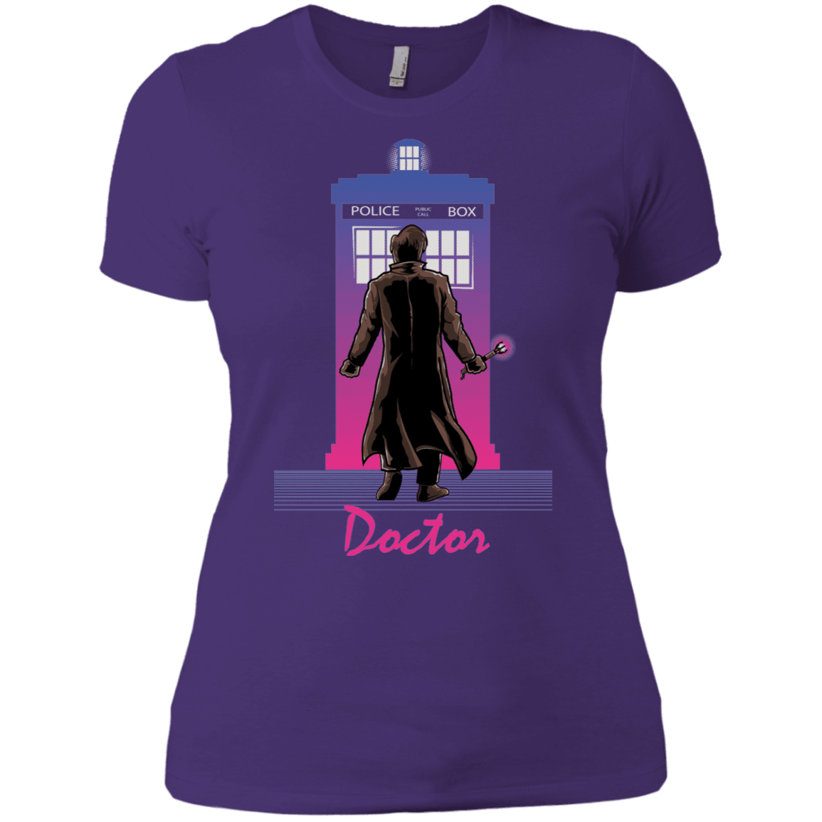 T-Shirts Purple Rush/ / X-Small DOCTOR DRIVE Women's Premium T-Shirt