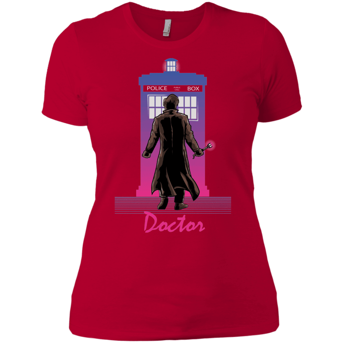T-Shirts Red / X-Small DOCTOR DRIVE Women's Premium T-Shirt
