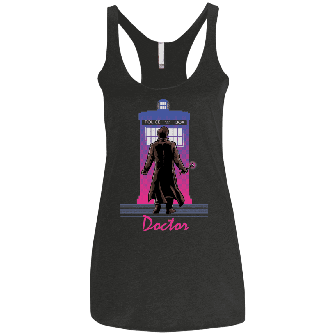 DOCTOR DRIVE Women's Triblend Racerback Tank