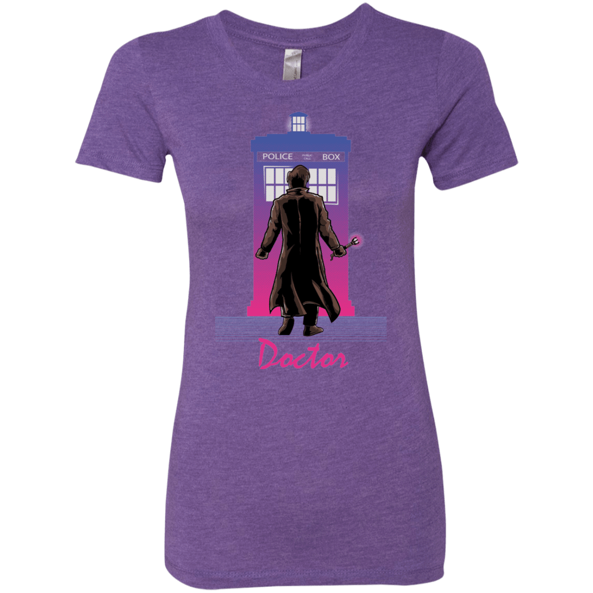 T-Shirts Purple Rush / Small DOCTOR DRIVE Women's Triblend T-Shirt