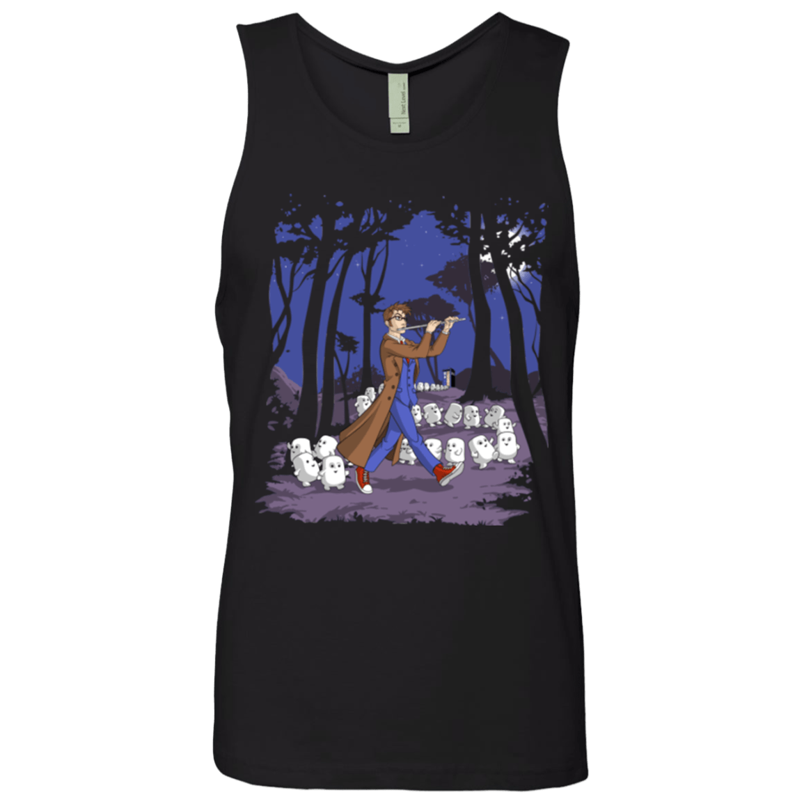 T-Shirts Black / Small Doctor Hamelin Men's Premium Tank Top