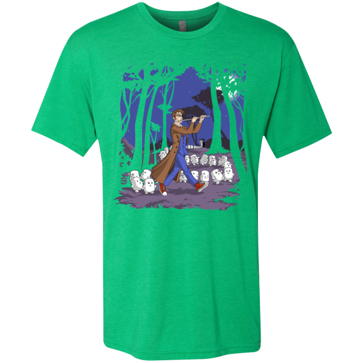 T-Shirts Envy / Small Doctor Hamelin Men's Triblend T-Shirt