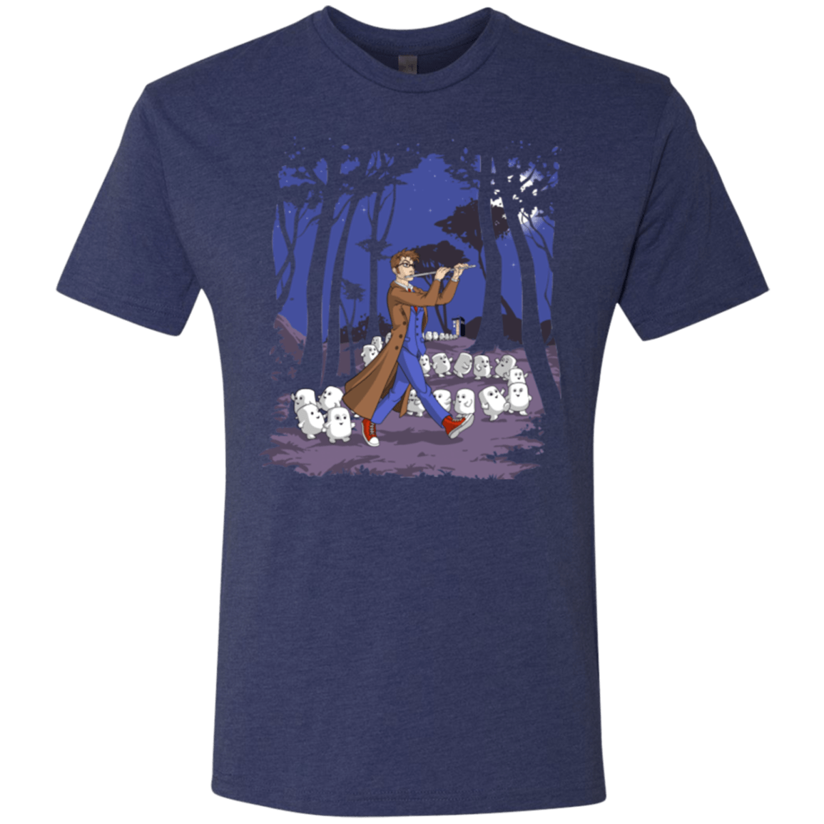 T-Shirts Vintage Navy / Small Doctor Hamelin Men's Triblend T-Shirt