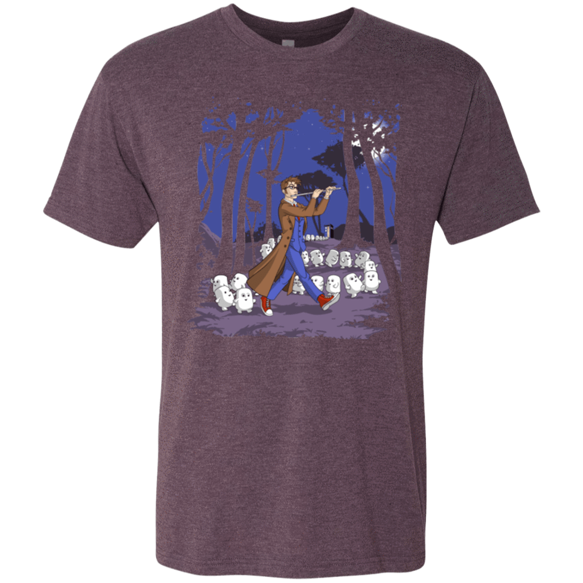 T-Shirts Vintage Purple / Small Doctor Hamelin Men's Triblend T-Shirt