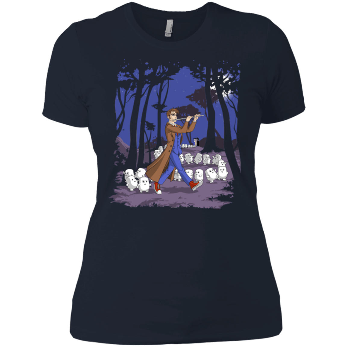 T-Shirts Midnight Navy / X-Small Doctor Hamelin Women's Premium T-Shirt