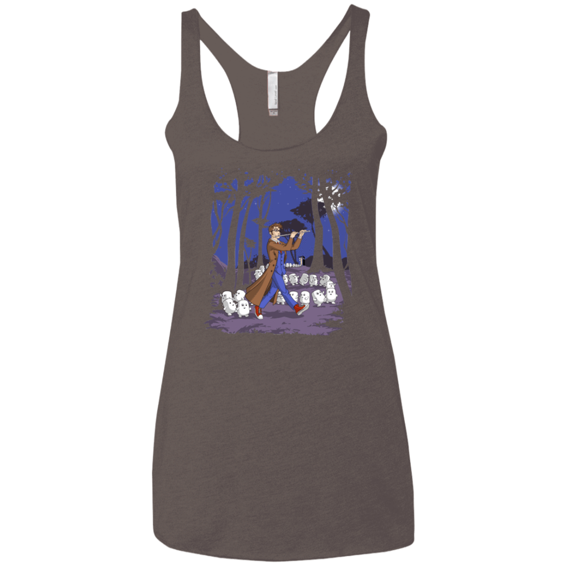 T-Shirts Macchiato / X-Small Doctor Hamelin Women's Triblend Racerback Tank