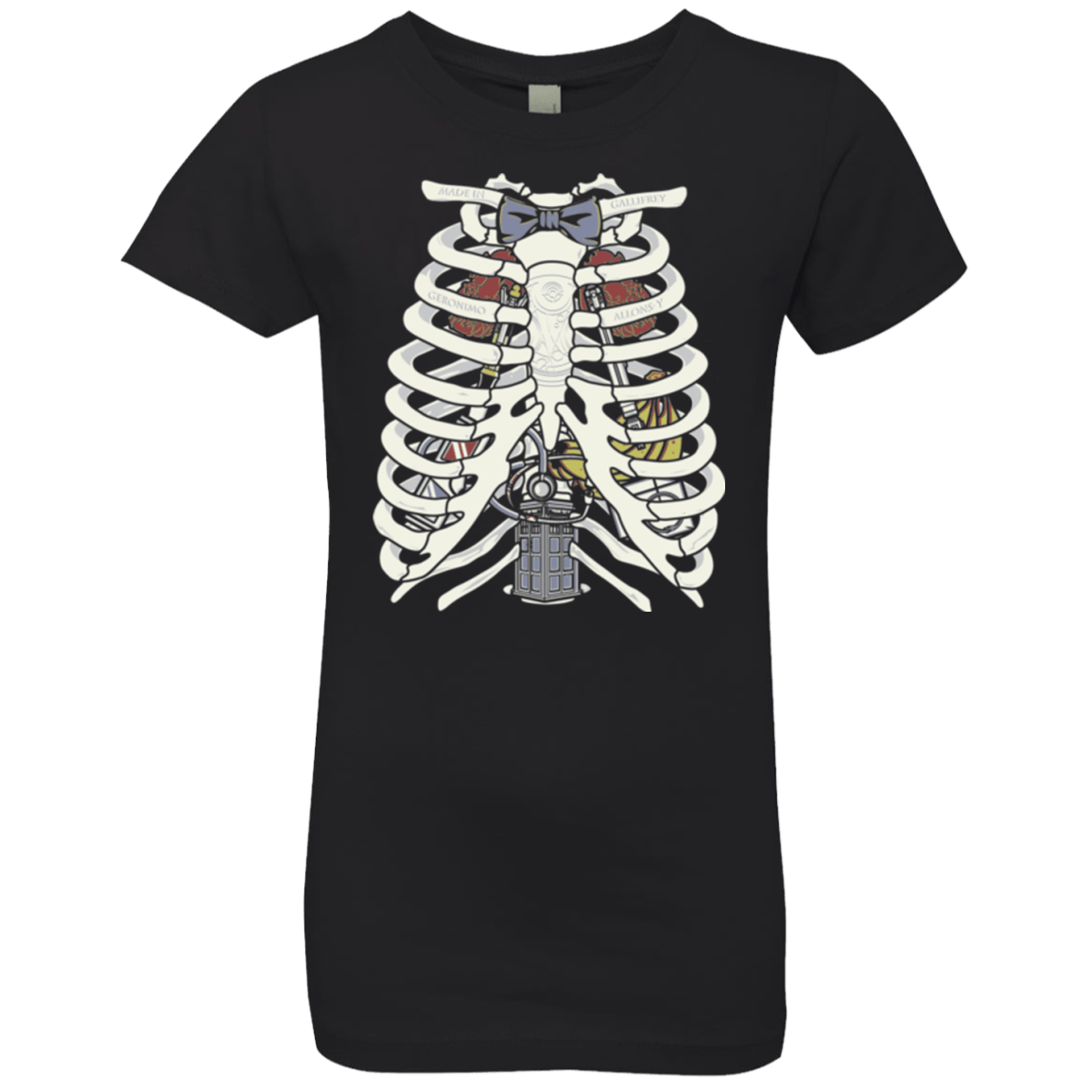 T-Shirts Black / YXS Doctor Inside Girls Premium T-Shirt