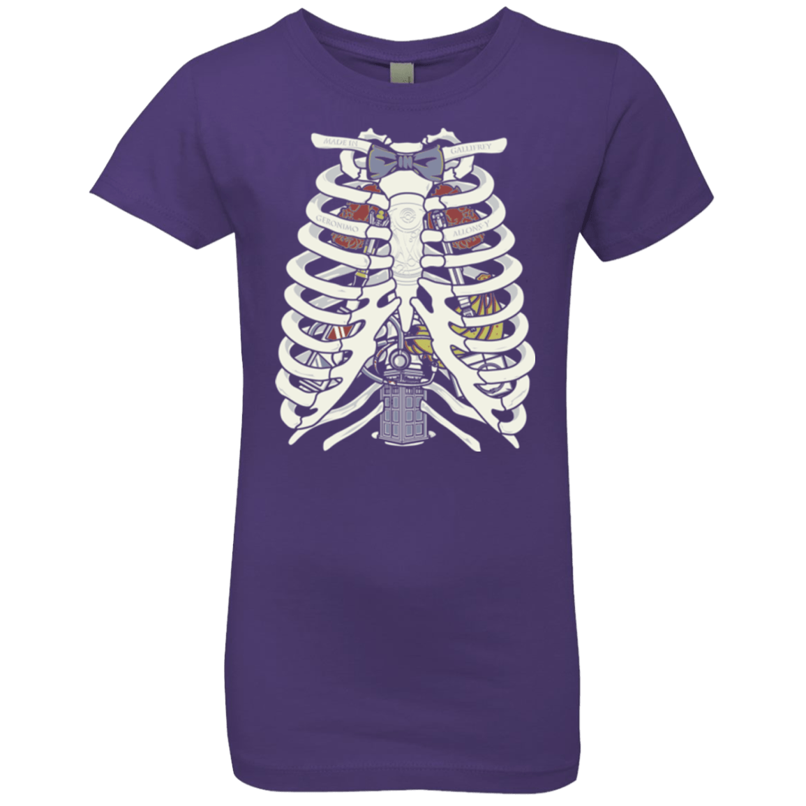 T-Shirts Purple Rush / YXS Doctor Inside Girls Premium T-Shirt