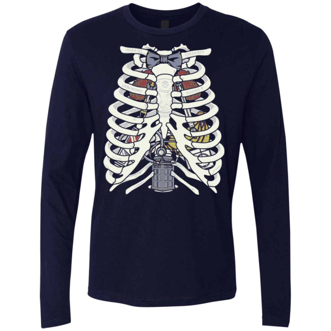 T-Shirts Midnight Navy / Small Doctor Inside Men's Premium Long Sleeve