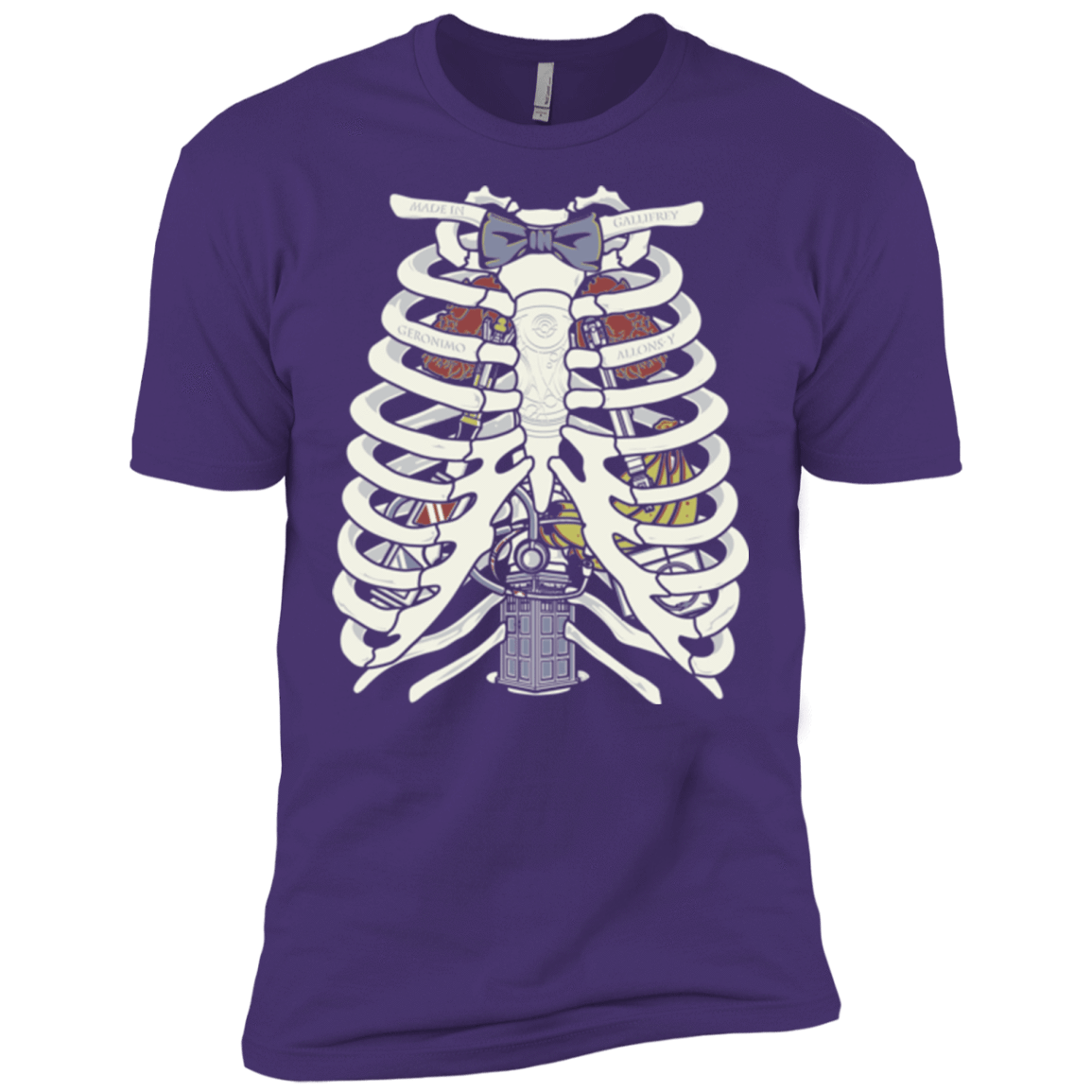 T-Shirts Purple / X-Small Doctor Inside Men's Premium T-Shirt