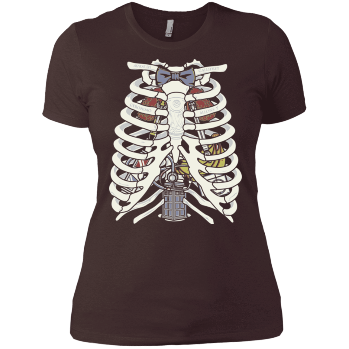 T-Shirts Dark Chocolate / X-Small Doctor Inside Women's Premium T-Shirt