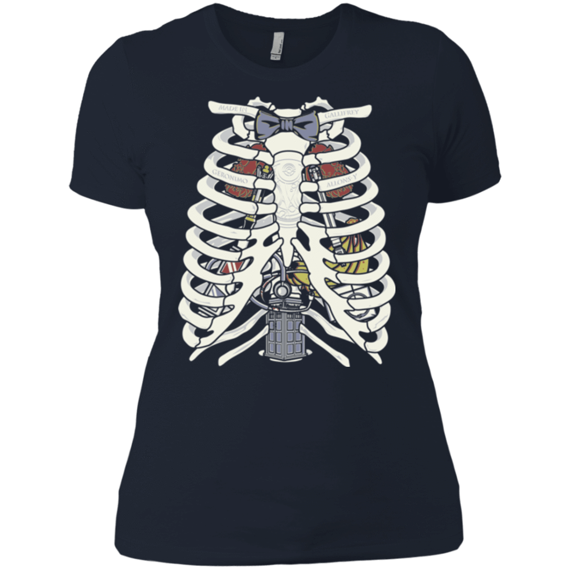 T-Shirts Midnight Navy / X-Small Doctor Inside Women's Premium T-Shirt