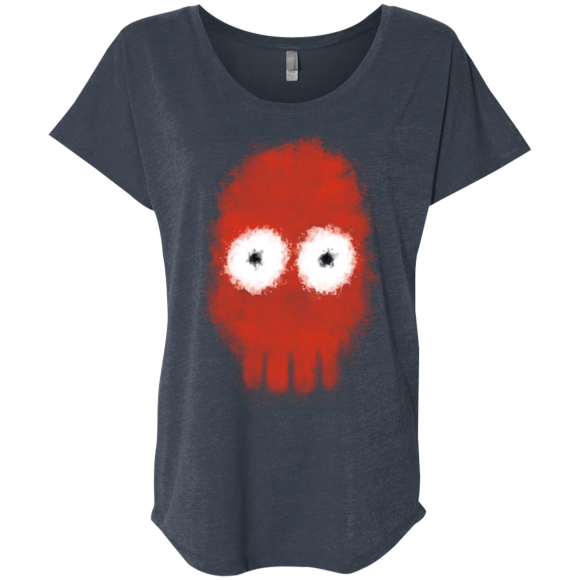 T-Shirts Vintage Navy / X-Small Doctor Lobster Triblend Dolman Sleeve