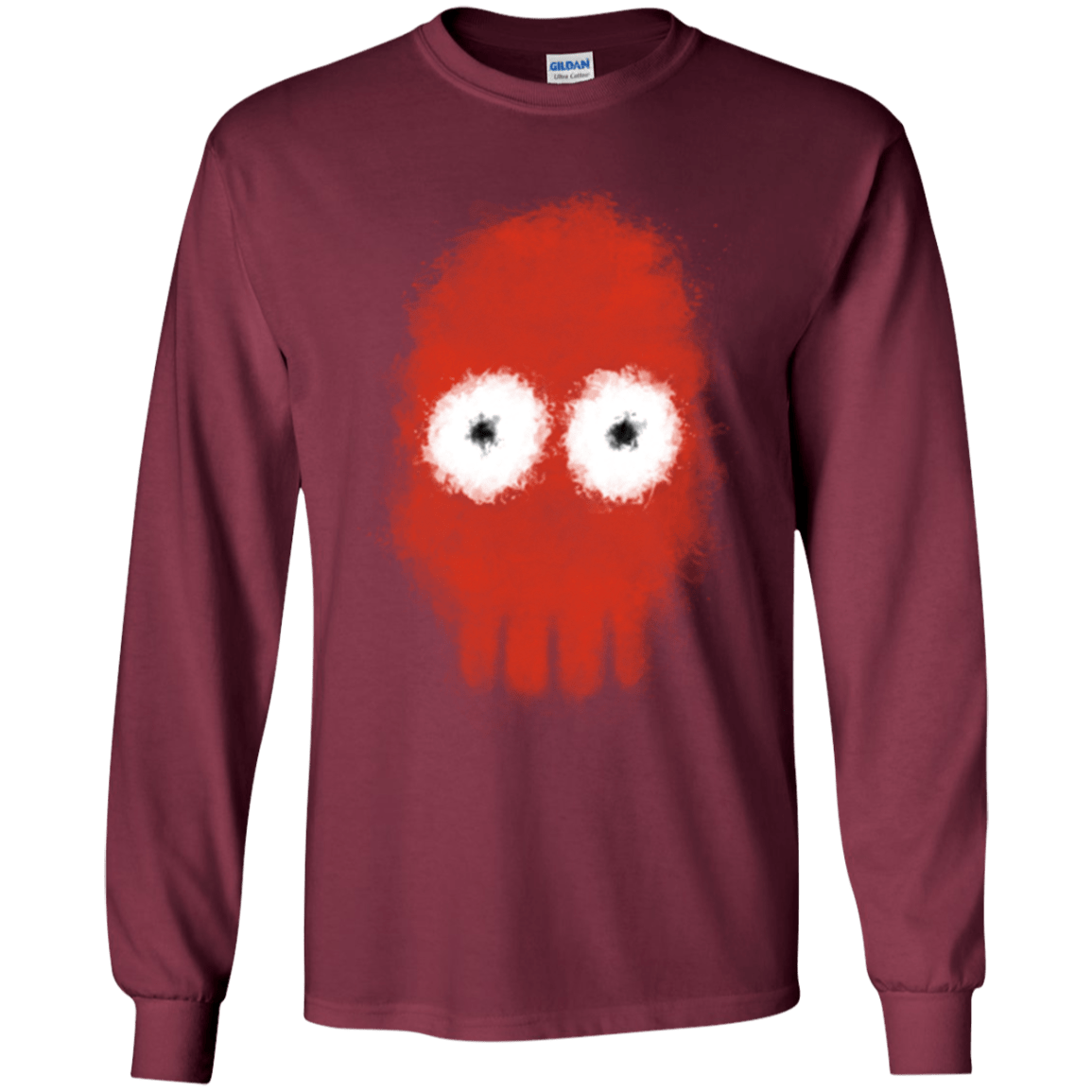 T-Shirts Maroon / YS Doctor Lobster Youth Long Sleeve T-Shirt