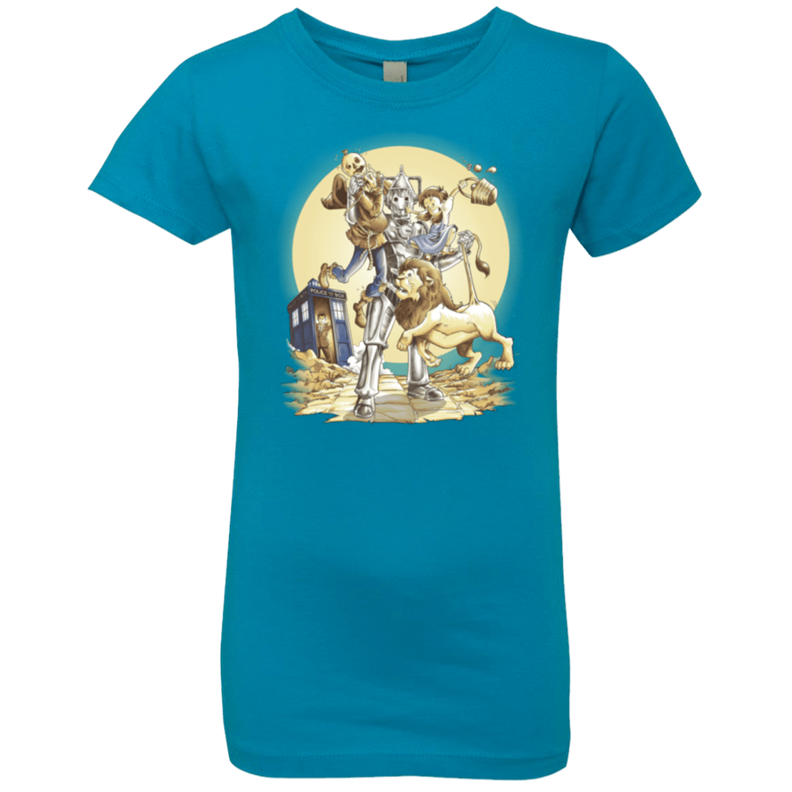 T-Shirts Turquoise / YXS Doctor Oz Girls Premium T-Shirt