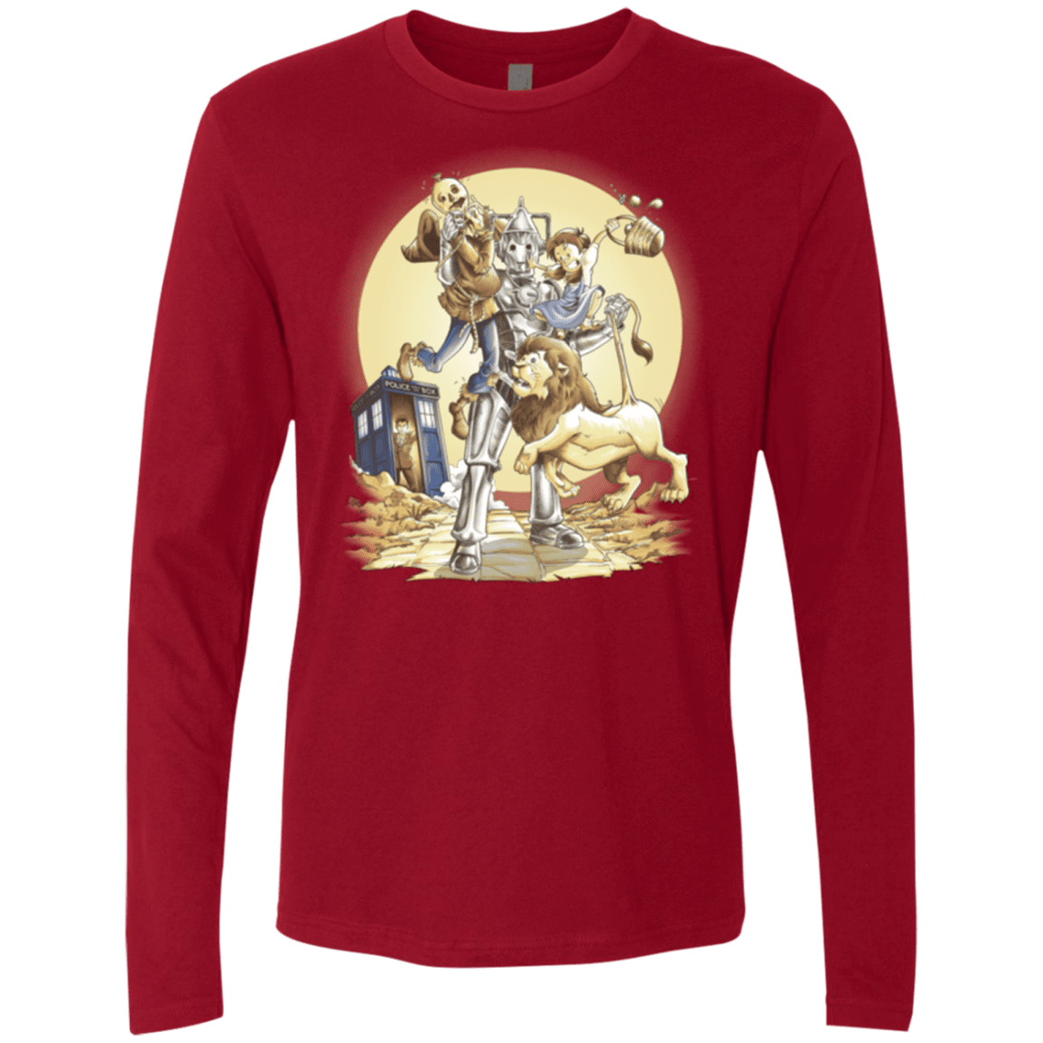 T-Shirts Cardinal / Small Doctor Oz Men's Premium Long Sleeve