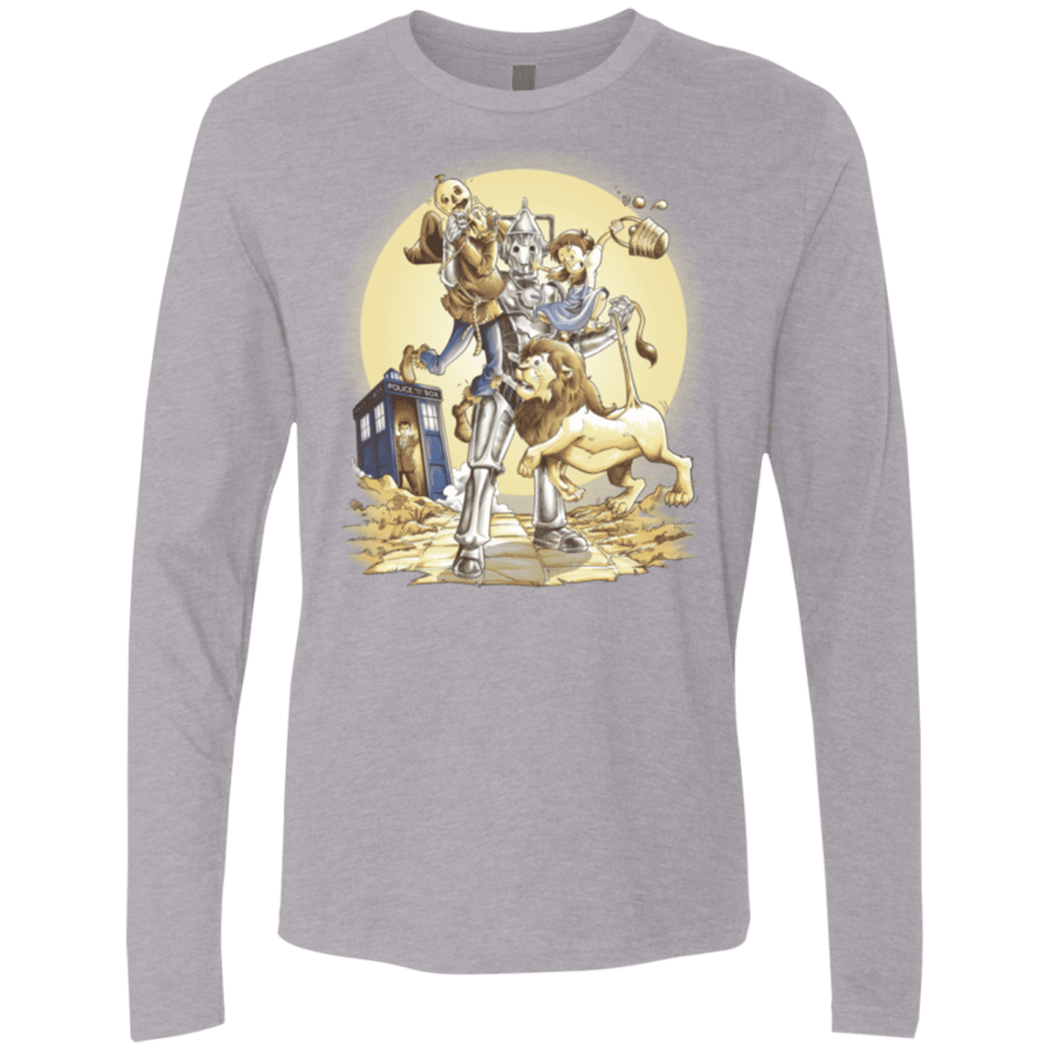 T-Shirts Heather Grey / Small Doctor Oz Men's Premium Long Sleeve