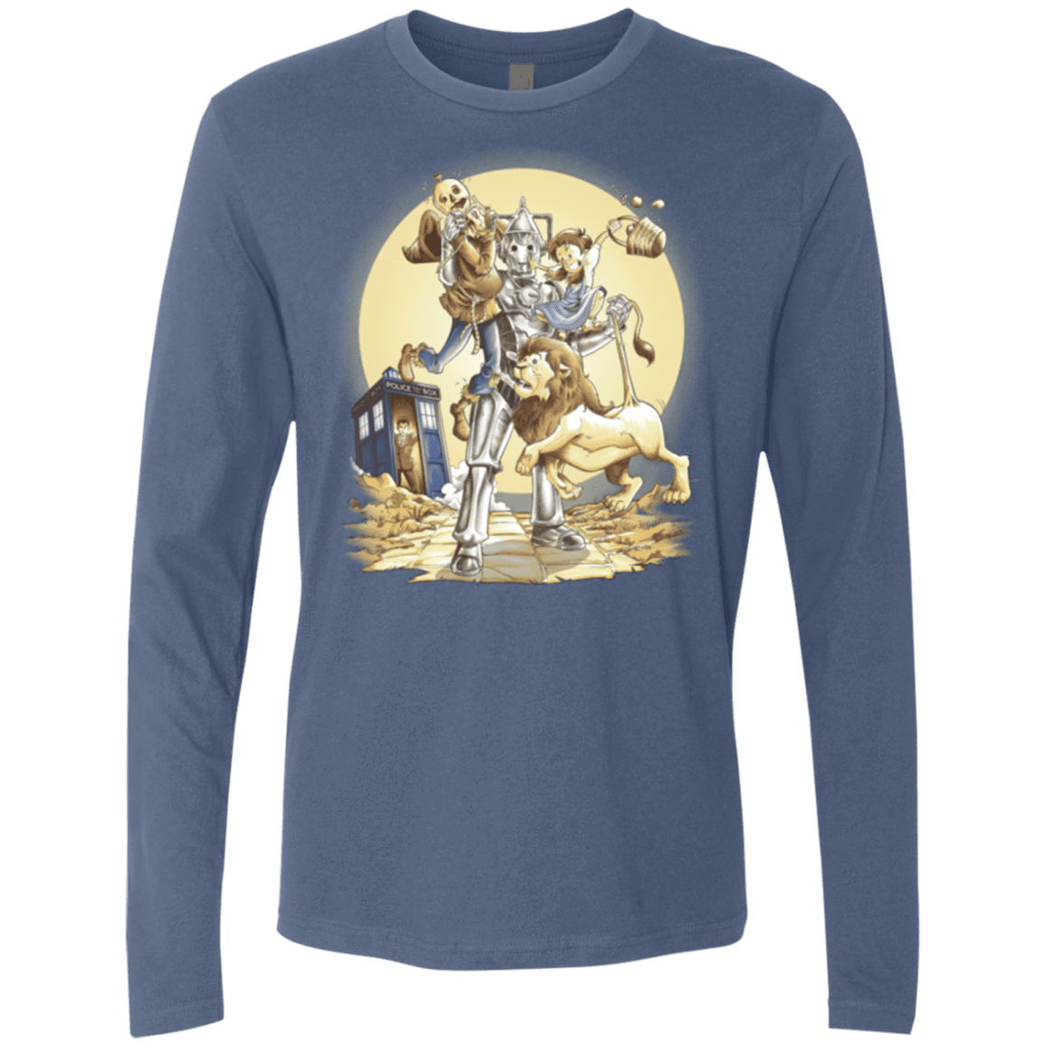 T-Shirts Indigo / Small Doctor Oz Men's Premium Long Sleeve