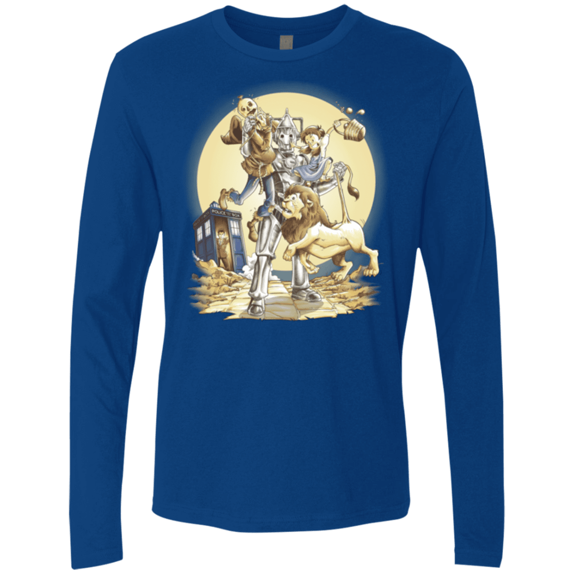 T-Shirts Royal / Small Doctor Oz Men's Premium Long Sleeve