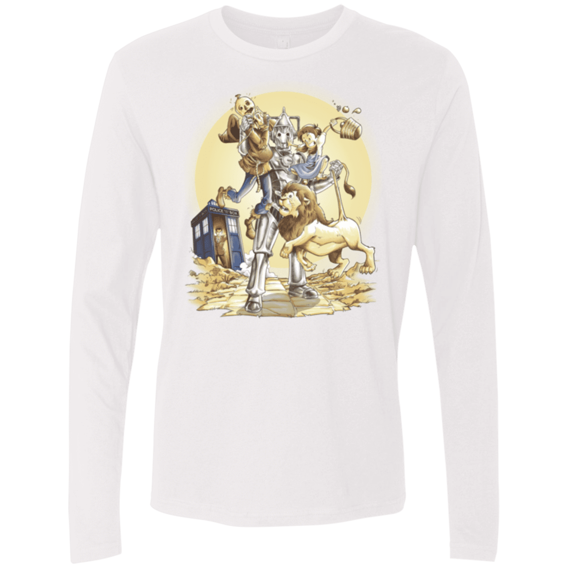 T-Shirts White / Small Doctor Oz Men's Premium Long Sleeve