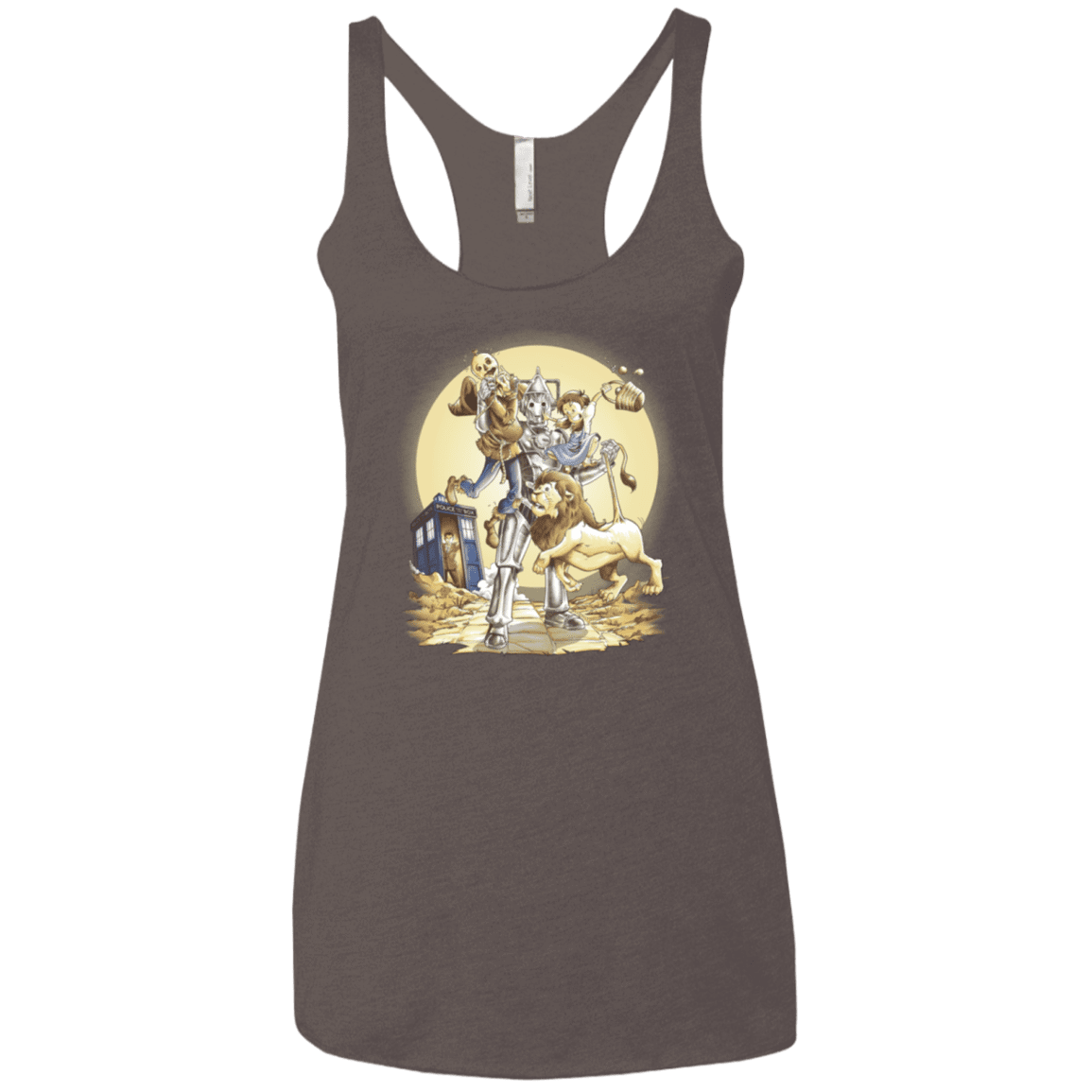 T-Shirts Macchiato / X-Small Doctor Oz Women's Triblend Racerback Tank