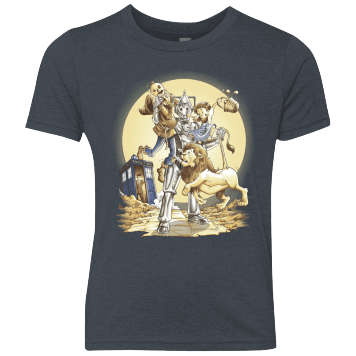 T-Shirts Vintage Navy / YXS Doctor Oz Youth Triblend T-Shirt