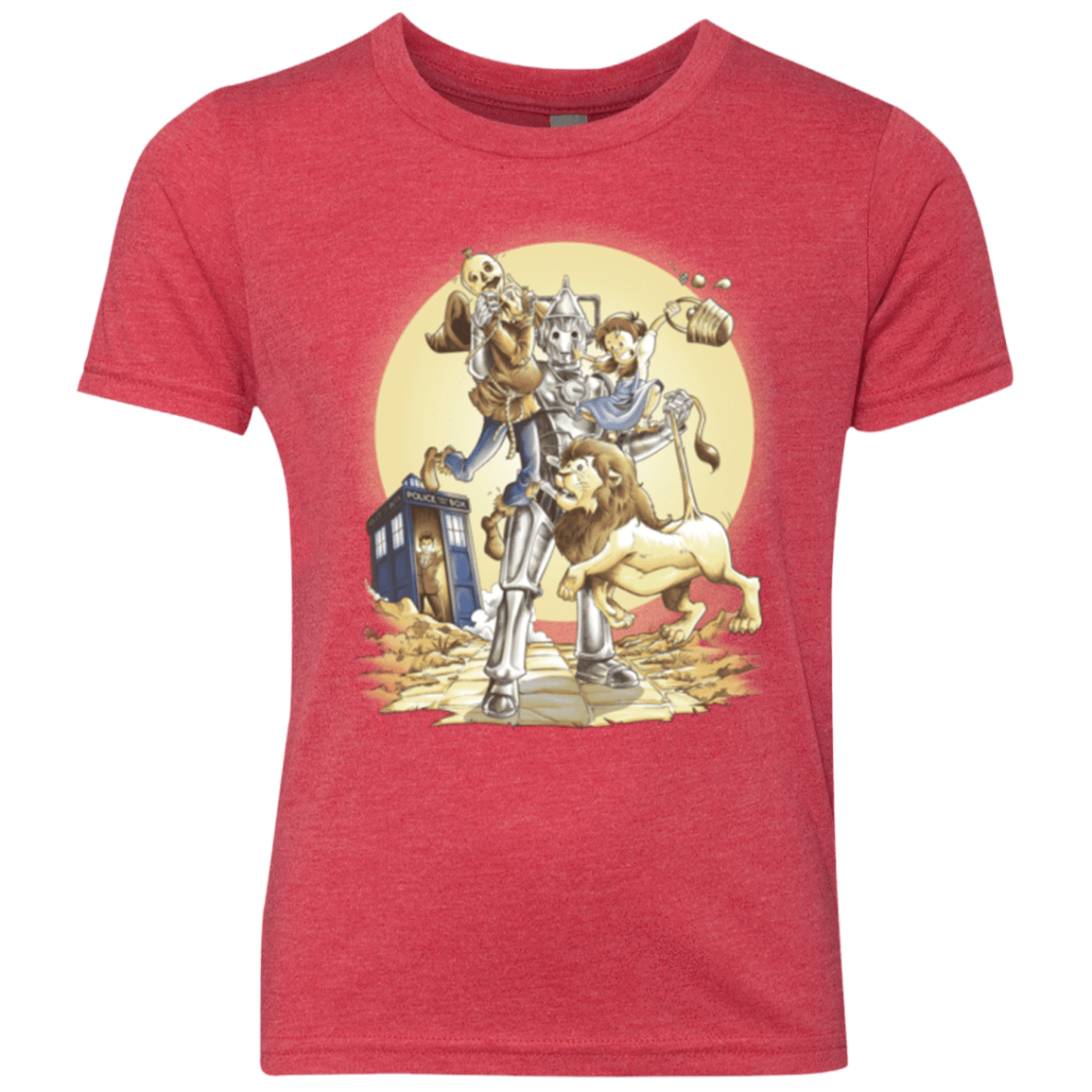 T-Shirts Vintage Red / YXS Doctor Oz Youth Triblend T-Shirt