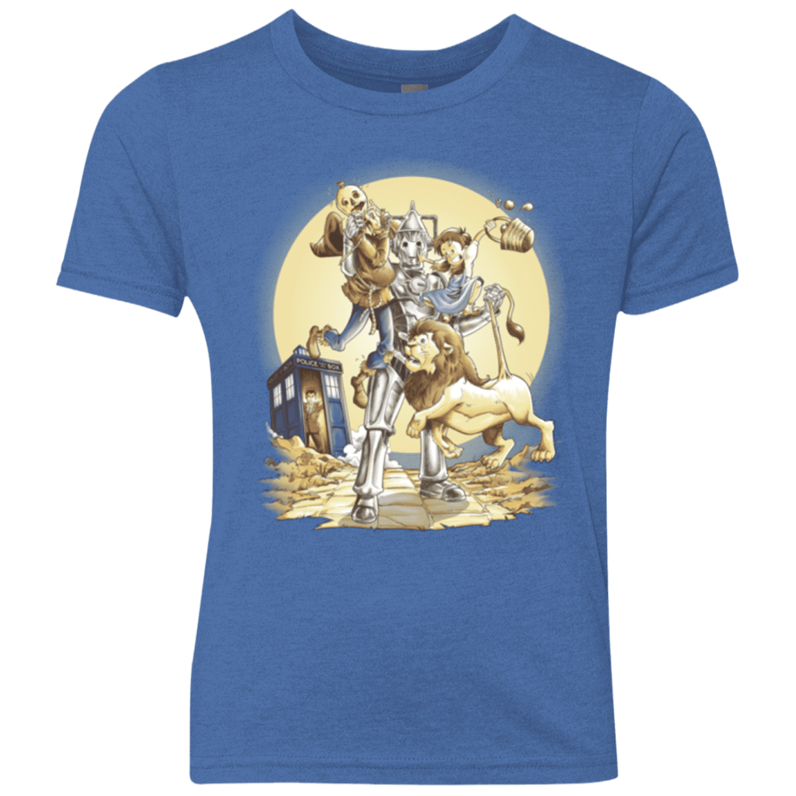 T-Shirts Vintage Royal / YXS Doctor Oz Youth Triblend T-Shirt
