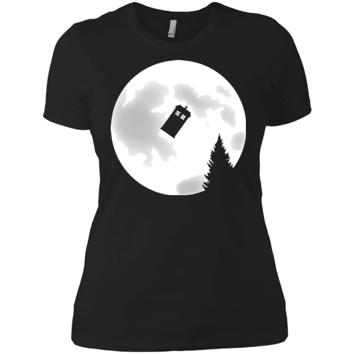 T-Shirts Black / X-Small Doctor Phone Home (2) Women's Premium T-Shirt