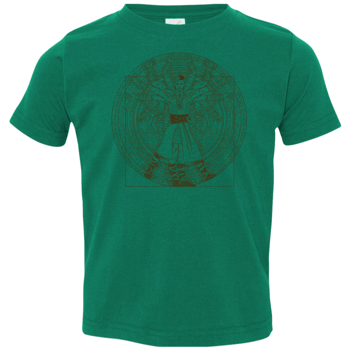 T-Shirts Kelly / 2T Doctor Stranger Vitruvian Toddler Premium T-Shirt