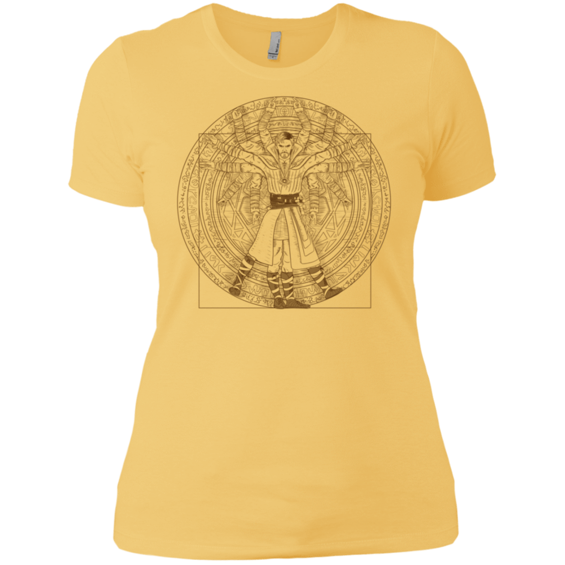 T-Shirts Banana Cream/ / X-Small Doctor Stranger Vitruvian Women's Premium T-Shirt
