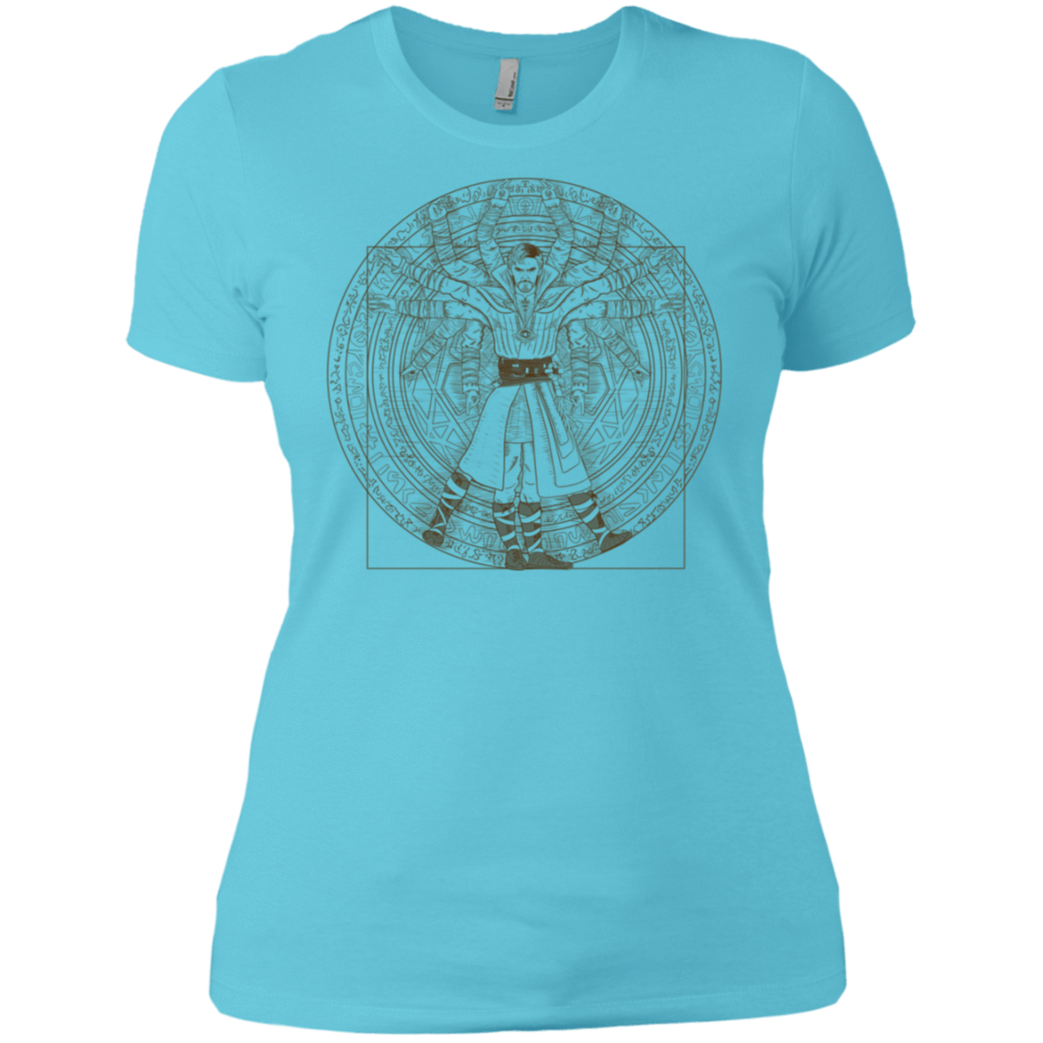 T-Shirts Cancun / X-Small Doctor Stranger Vitruvian Women's Premium T-Shirt