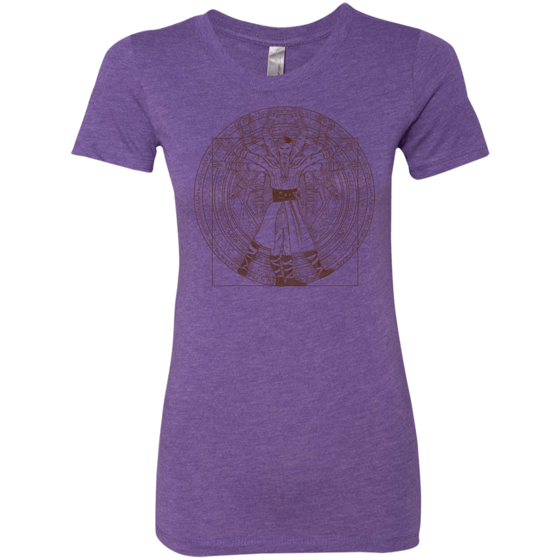 T-Shirts Purple Rush / S Doctor Stranger Vitruvian Women's Triblend T-Shirt