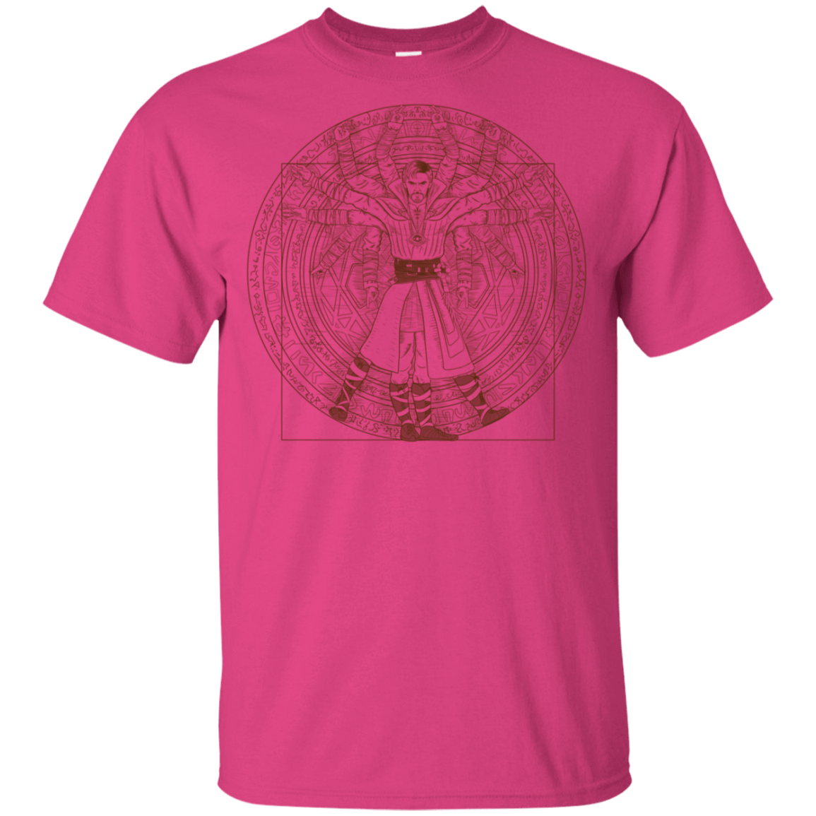 T-Shirts Heliconia / YXS Doctor Stranger Vitruvian Youth T-Shirt