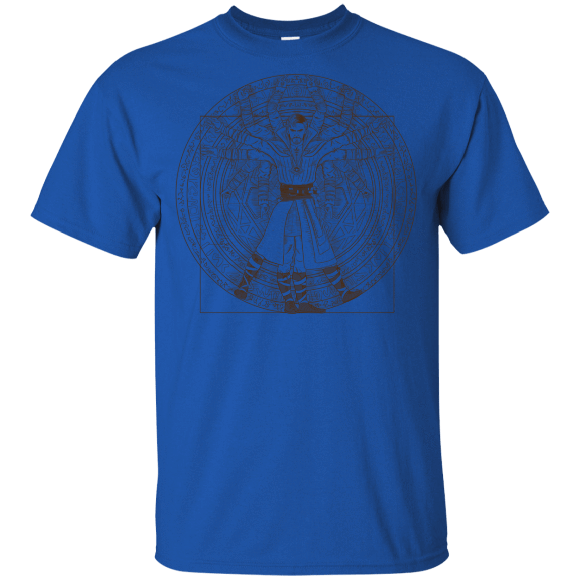 T-Shirts Royal / YXS Doctor Stranger Vitruvian Youth T-Shirt