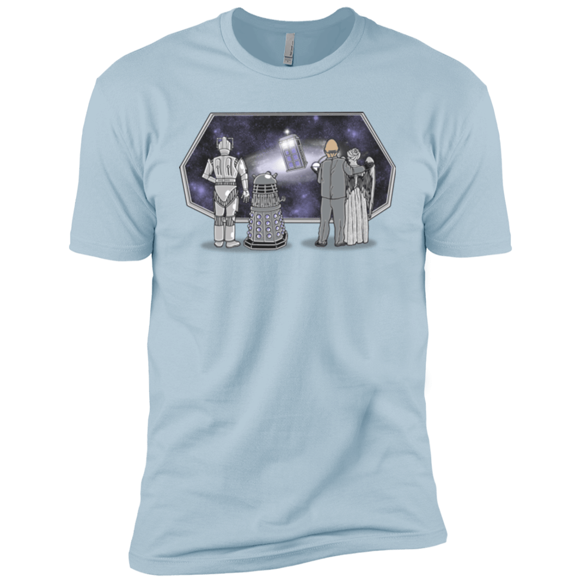 T-Shirts Light Blue / YXS Doctor strikes back Boys Premium T-Shirt