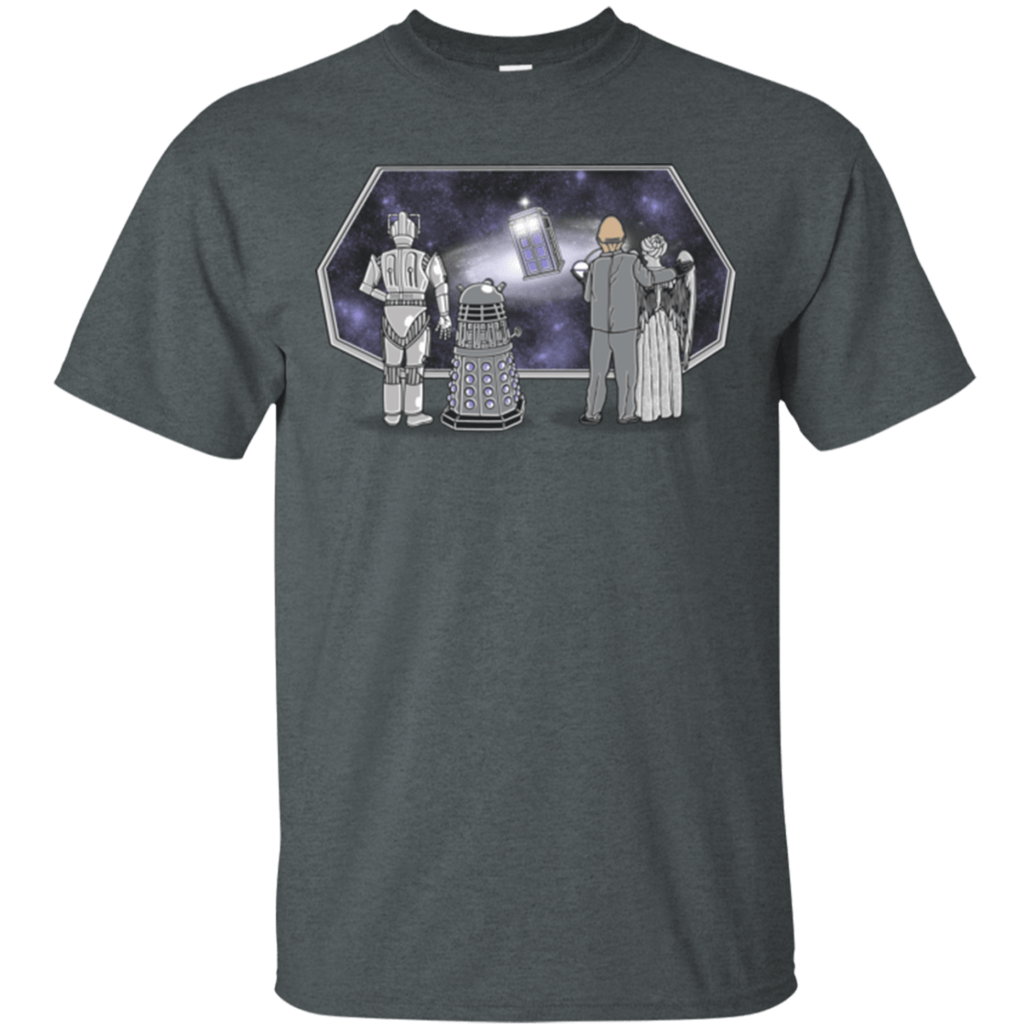 T-Shirts Dark Heather / Small Doctor strikes back T-Shirt