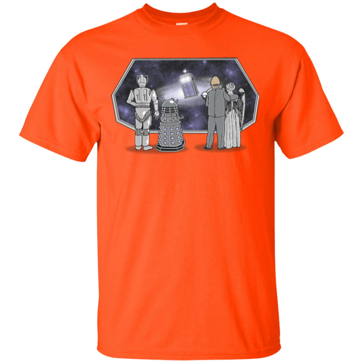 T-Shirts Orange / Small Doctor strikes back T-Shirt