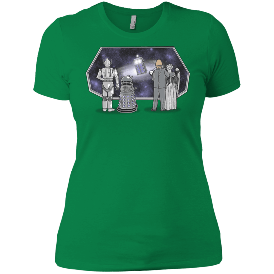 T-Shirts Kelly Green / X-Small Doctor strikes back Women's Premium T-Shirt