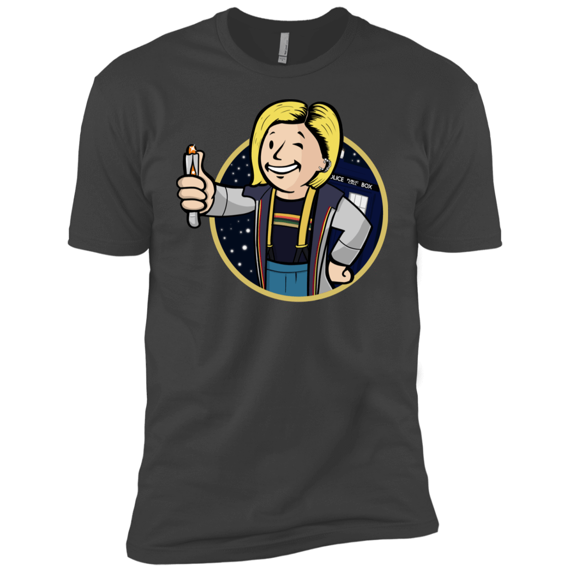 T-Shirts Heavy Metal / YXS Doctor Vault Boys Premium T-Shirt