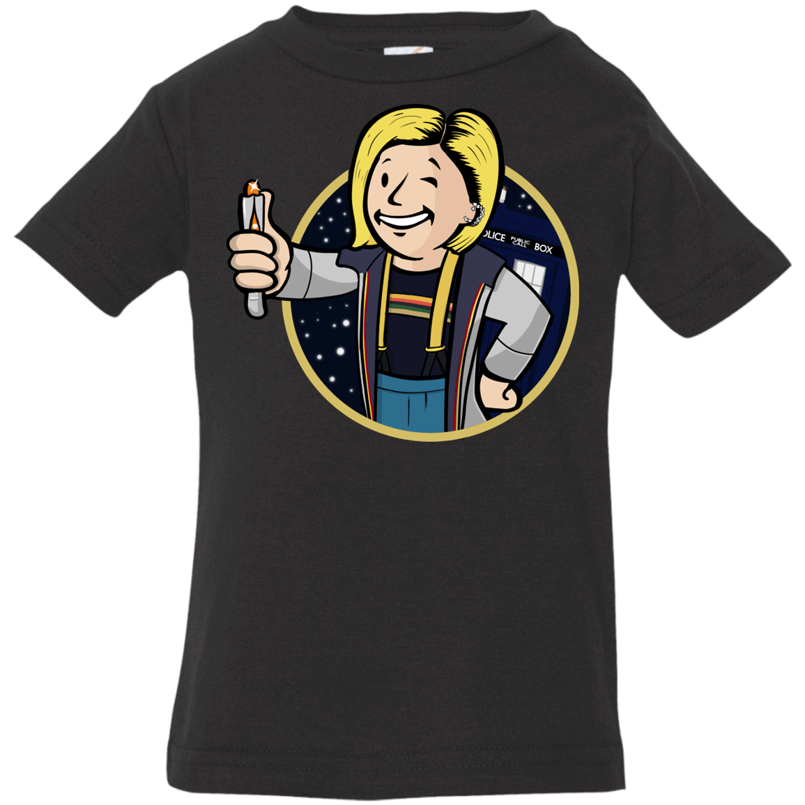 T-Shirts Black / 6 Months Doctor Vault Infant Premium T-Shirt