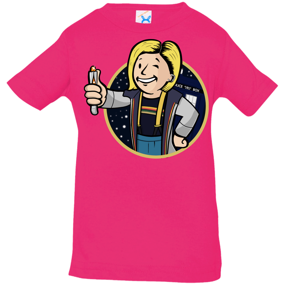 T-Shirts Hot Pink / 6 Months Doctor Vault Infant Premium T-Shirt