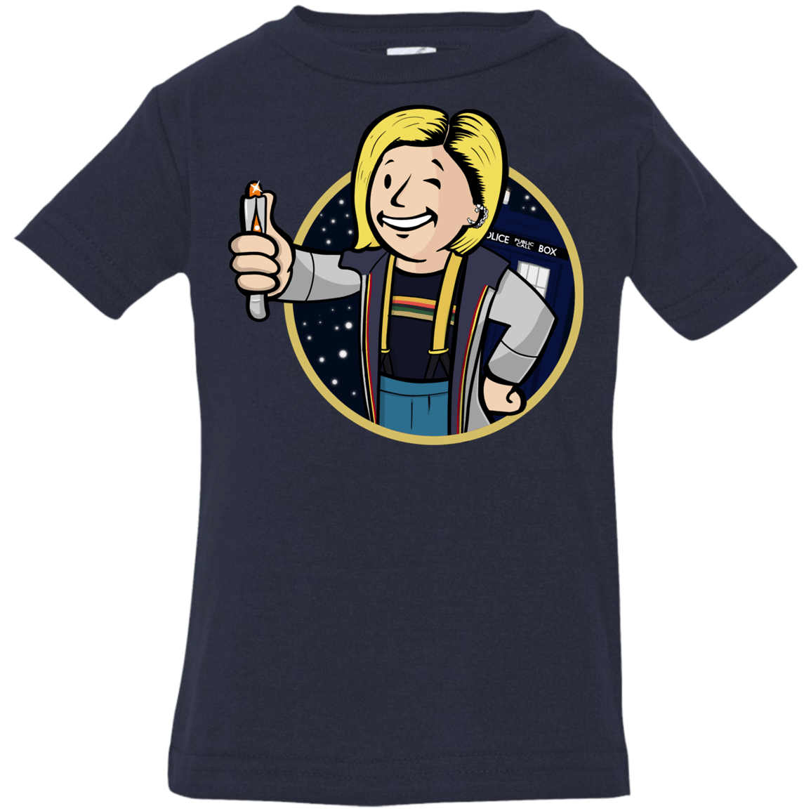 T-Shirts Navy / 6 Months Doctor Vault Infant Premium T-Shirt