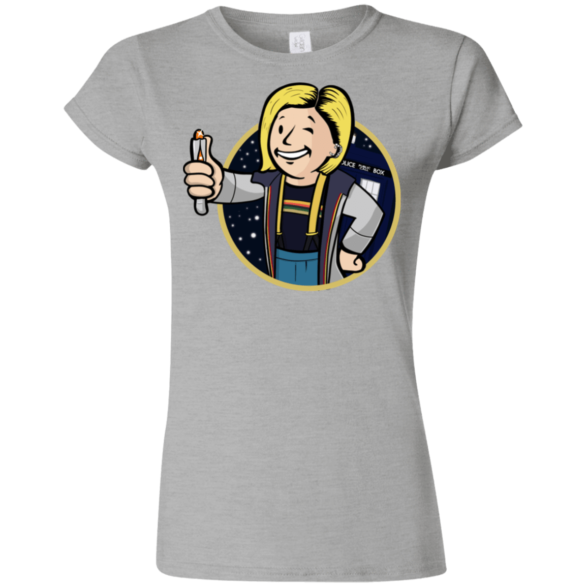 T-Shirts Sport Grey / S Doctor Vault Junior Slimmer-Fit T-Shirt