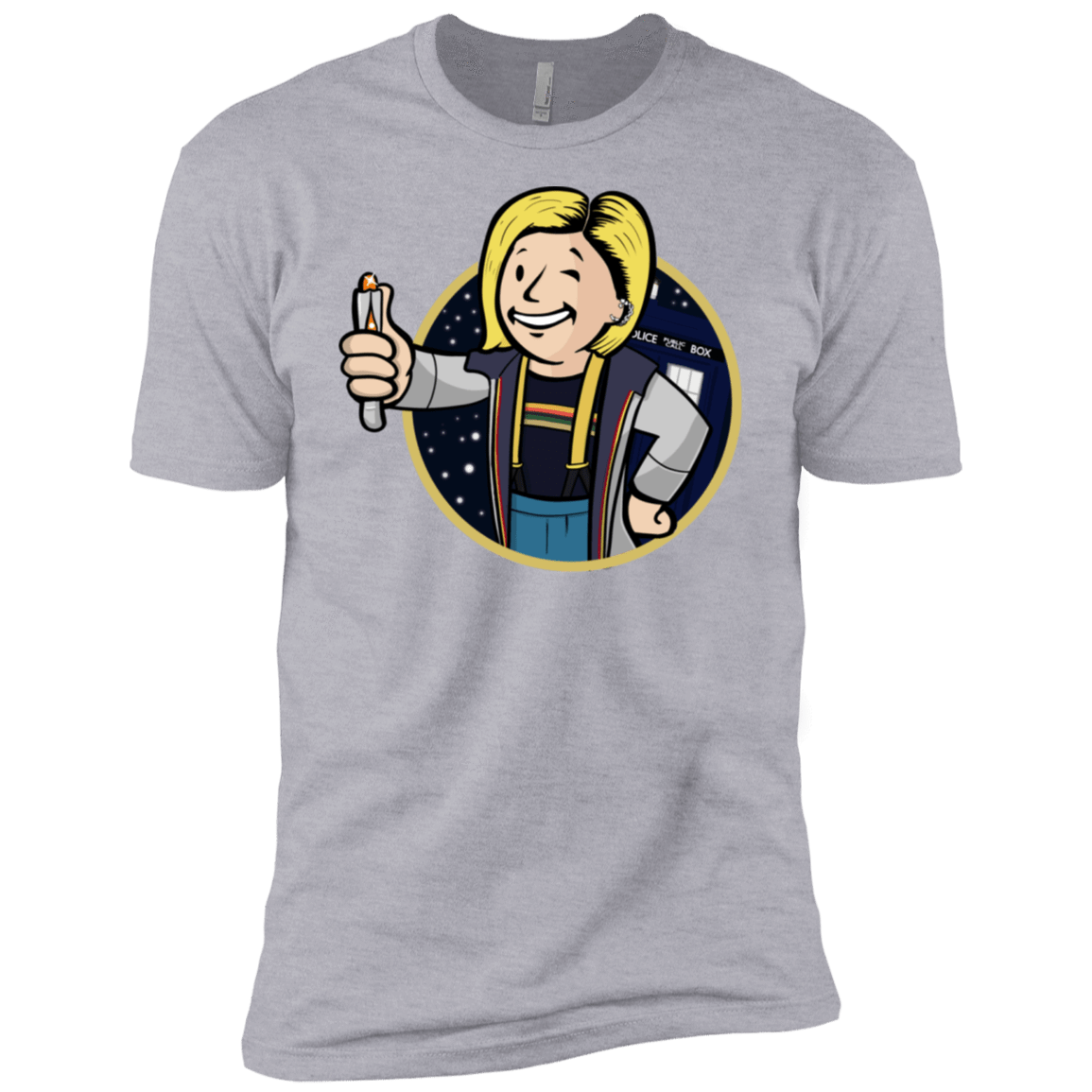 T-Shirts Heather Grey / X-Small Doctor Vault Men's Premium T-Shirt