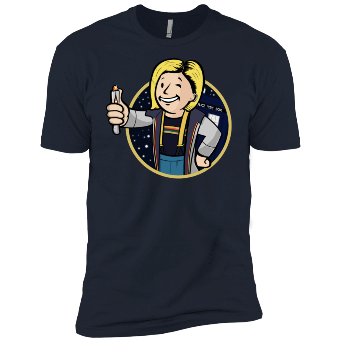 T-Shirts Midnight Navy / X-Small Doctor Vault Men's Premium T-Shirt