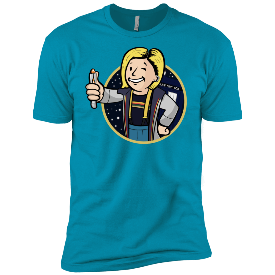 T-Shirts Turquoise / X-Small Doctor Vault Men's Premium T-Shirt