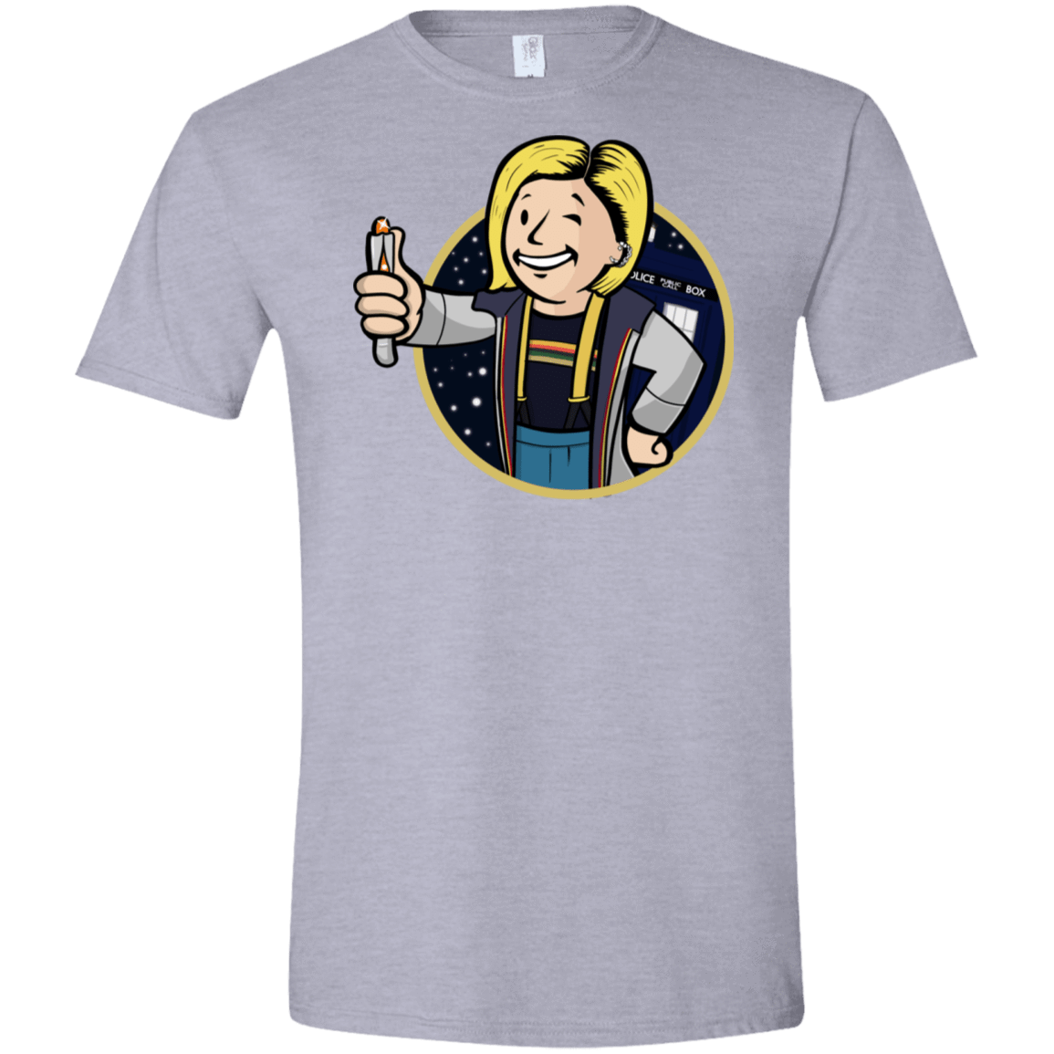 T-Shirts Sport Grey / X-Small Doctor Vault Men's Semi-Fitted Softstyle