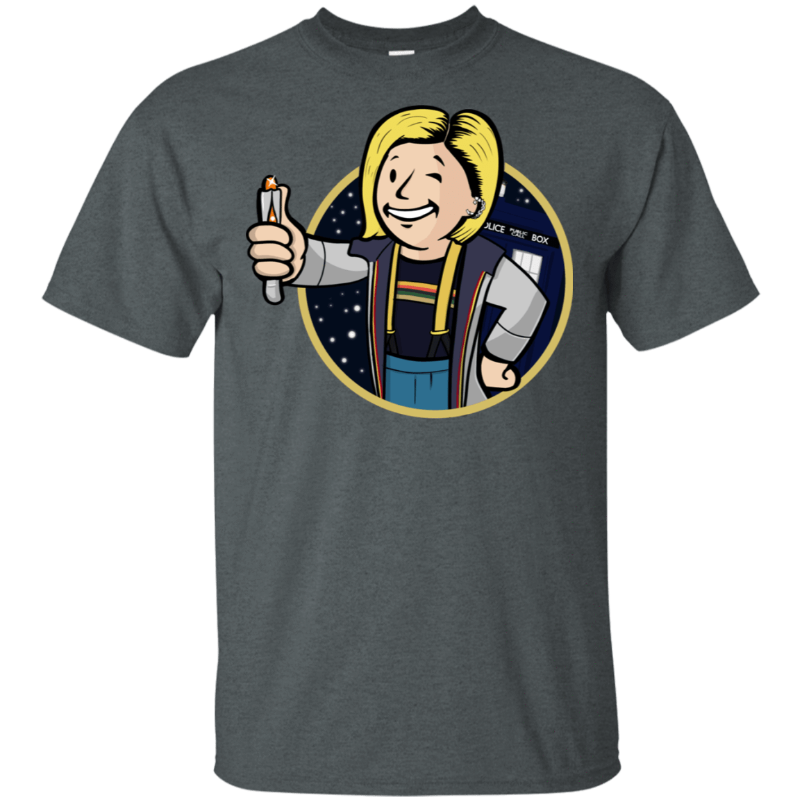 T-Shirts Dark Heather / S Doctor Vault T-Shirt